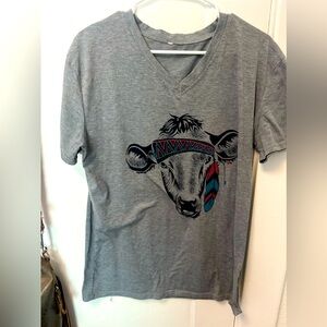 Short sleeve cowboy shirt